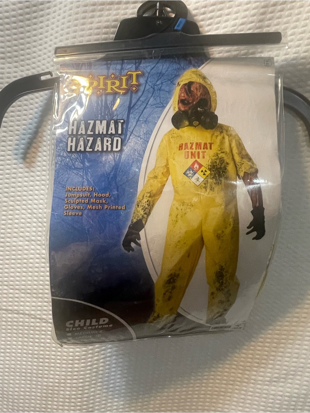 Spirit Hazmat Hazard Yellow Kids Costume - Hazmat Unit